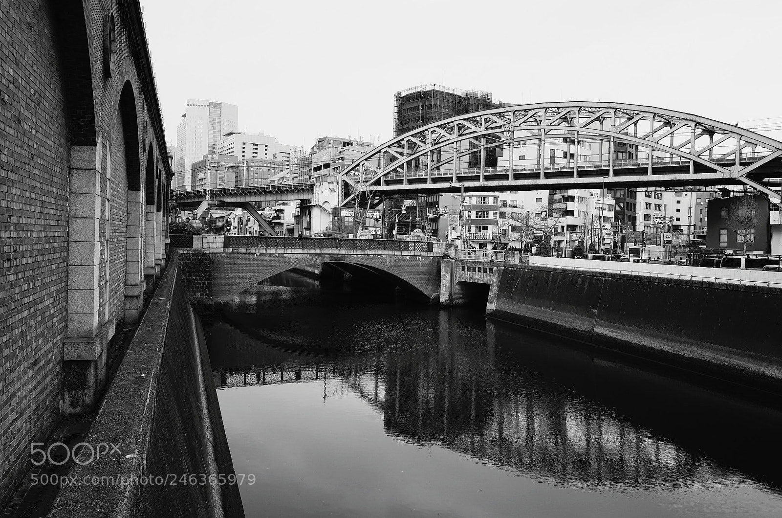 Ricoh GR II sample photo. Kanda tokyo japan photography