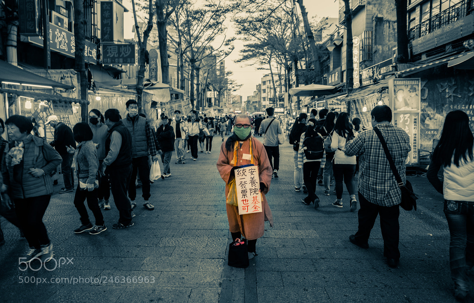 Sony a99 II sample photo. The begging monk photography