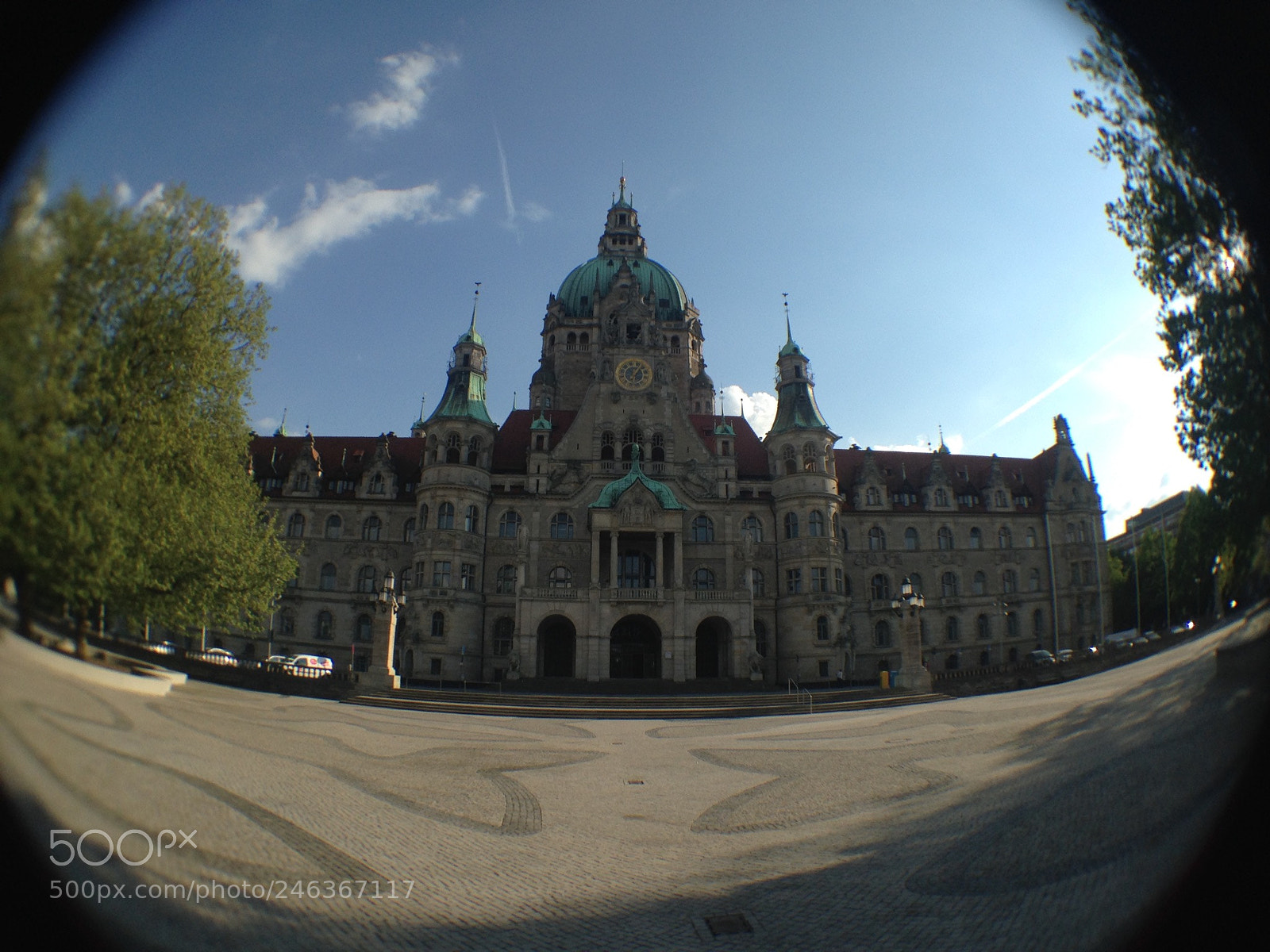 Apple iPhone 5 sample photo. Hannover, new town hall photography