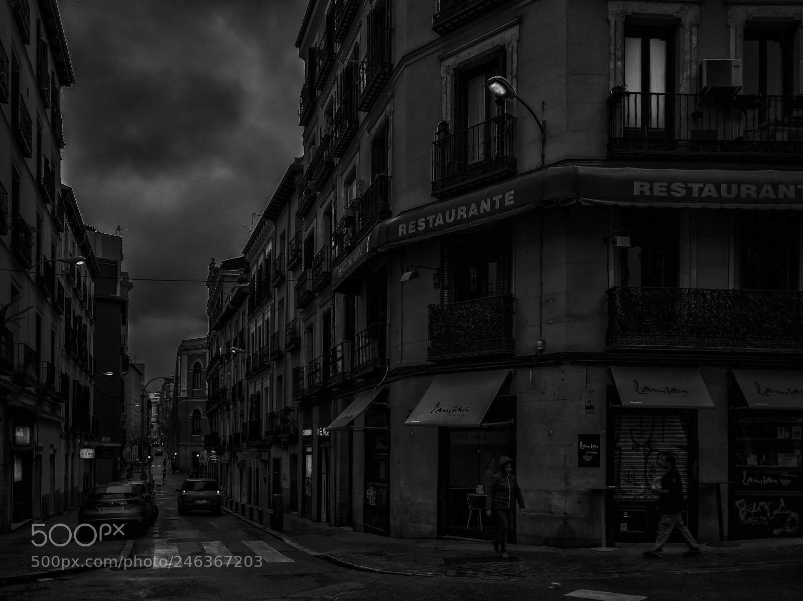 HUAWEI P10 sample photo. Calle del Álamo photography