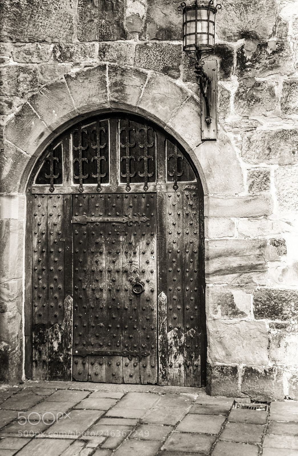 Nikon D300 sample photo. Castle door photography