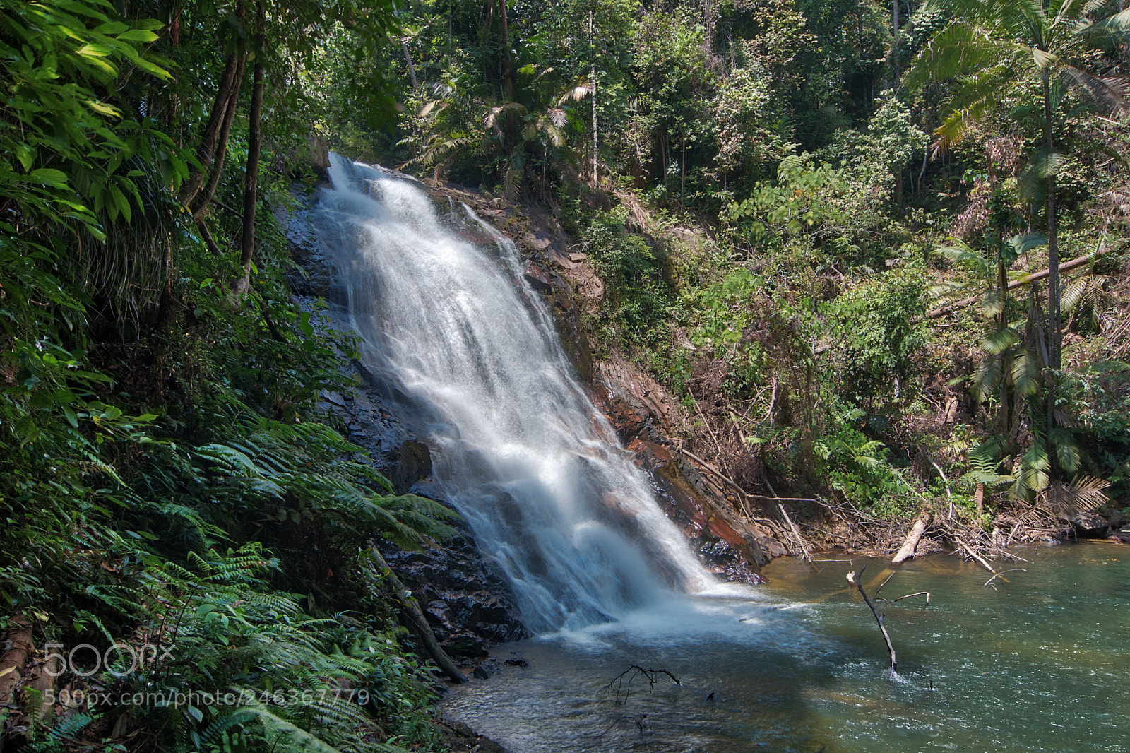 Nikon D500 sample photo. Kota tinggi waterfall photography