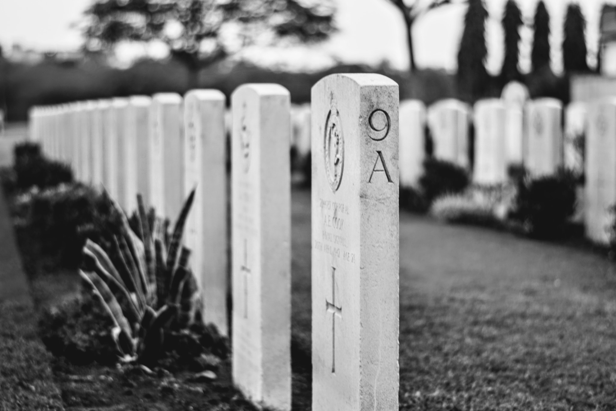 Nikon AF-S Nikkor 50mm F1.8G sample photo. Cemetery photography
