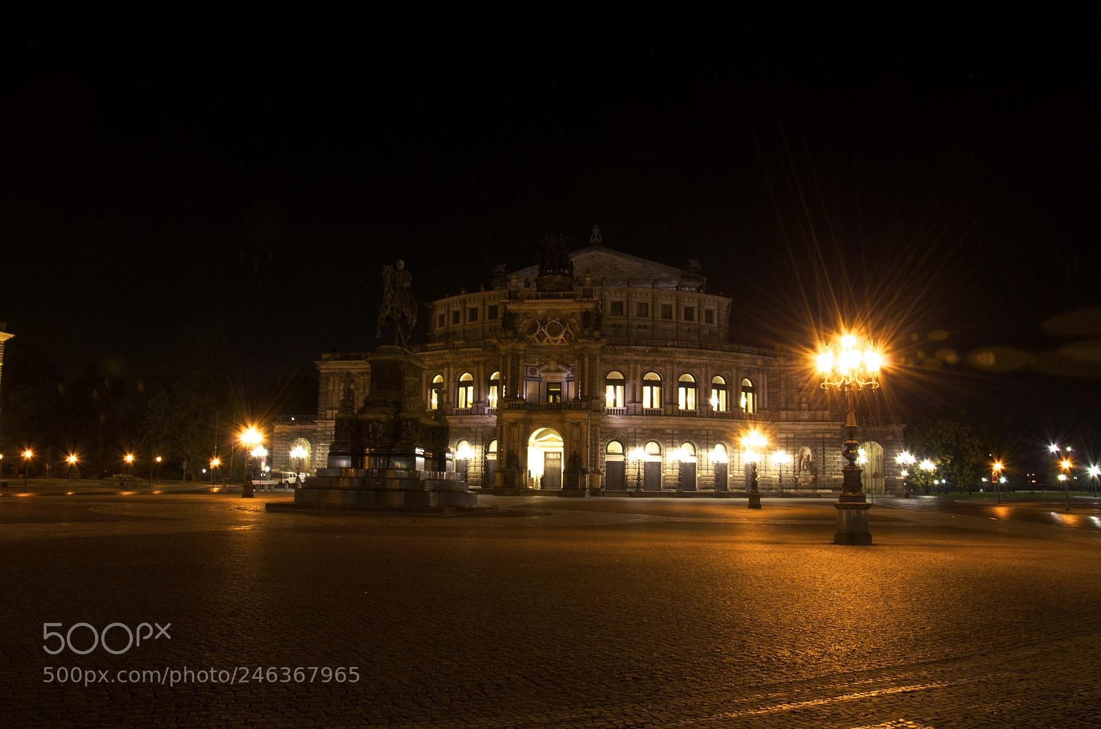 Nikon D5100 sample photo. Dresden semperoper photography