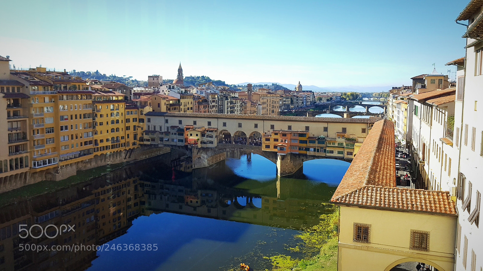 Samsung Galaxy S8 sample photo. Florence ponte vecchio photography