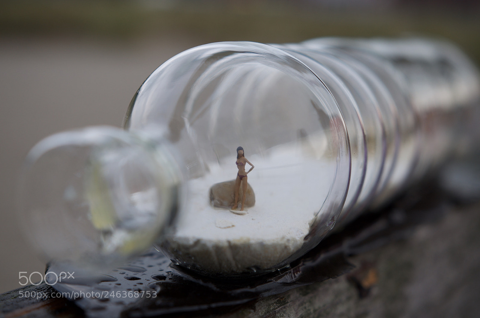 Nikon D5100 sample photo. Human in the bottle photography