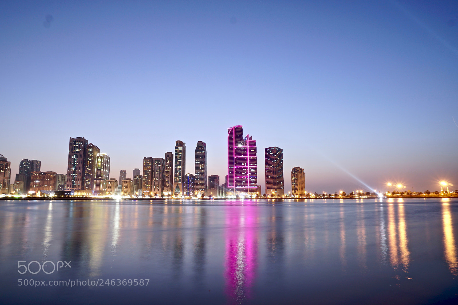 Sony a6300 sample photo. Sharjah light festival 2018 photography