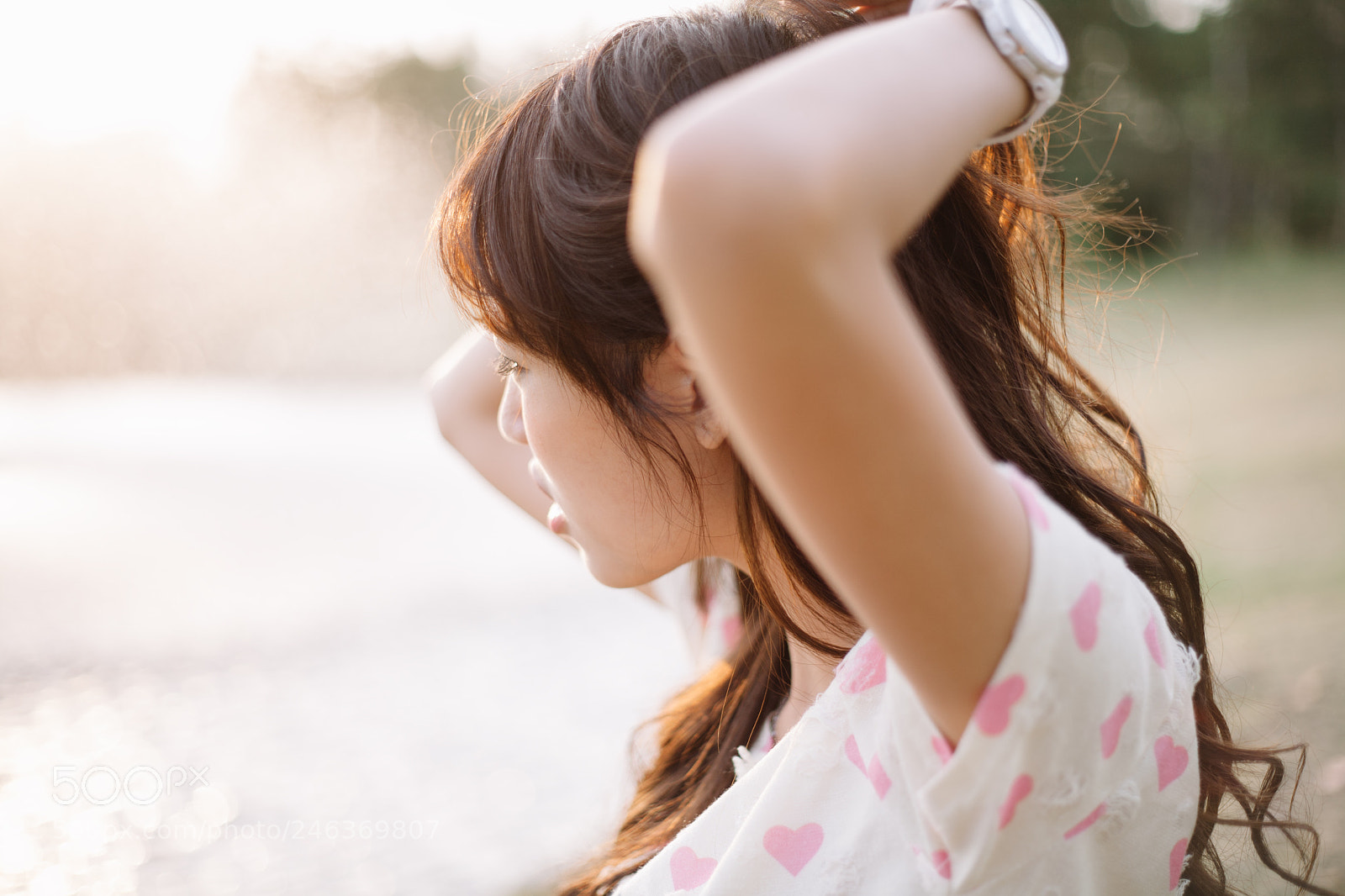 Canon EOS 5D sample photo. Beauty girl in korean photography