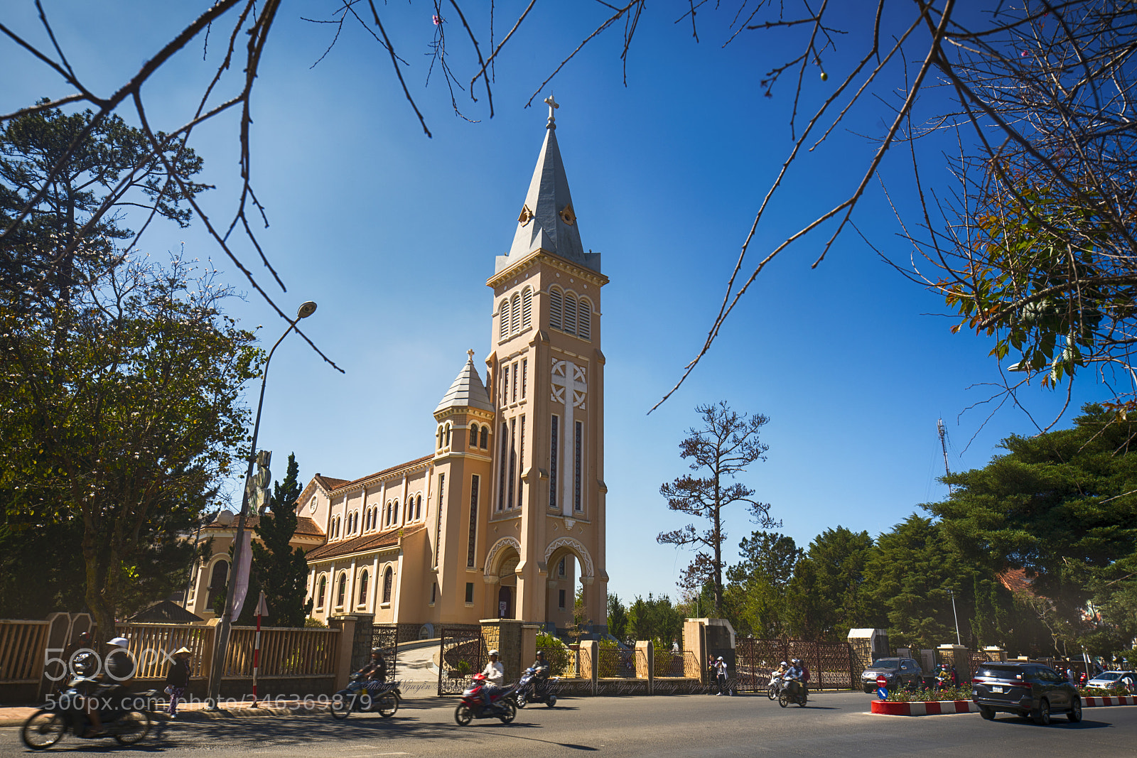 Sony a7R II sample photo. Dalat church photography