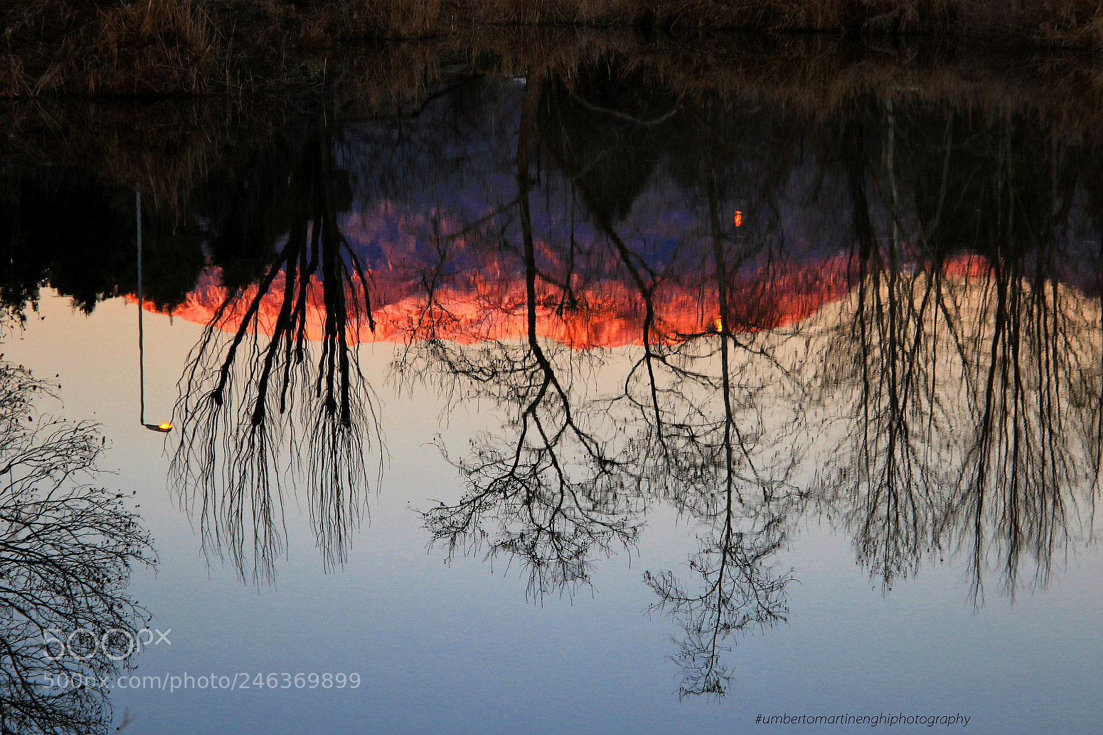 Canon EOS 7D Mark II sample photo. Reflections at sunset photography