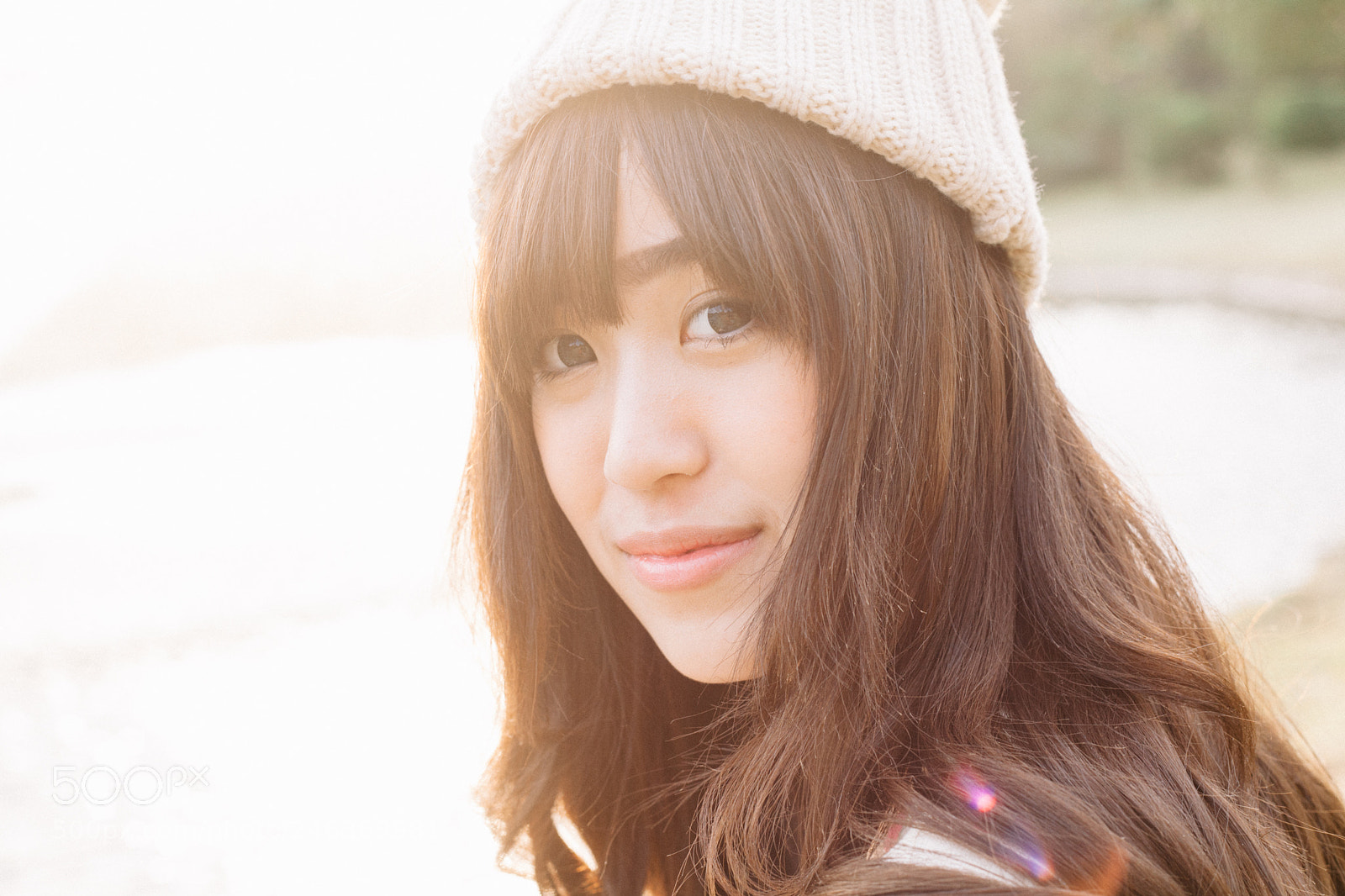 Canon EOS 5D sample photo. Beauty girl in korean photography