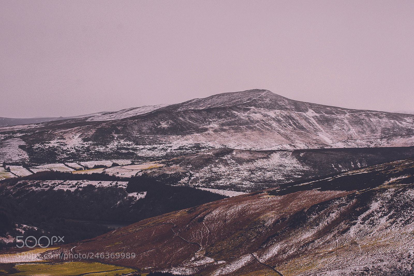 Nikon D7200 sample photo. Dublin mountains photography