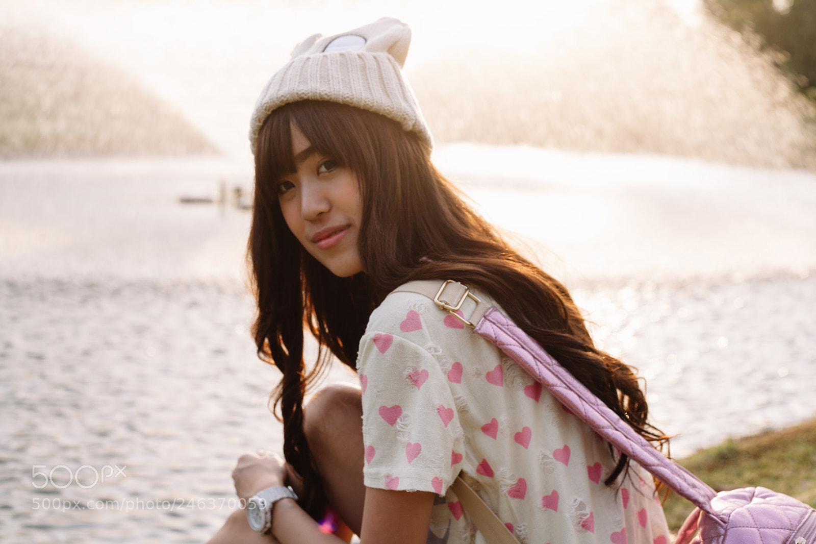 Canon EOS 5D sample photo. Beauty girl in korean photography