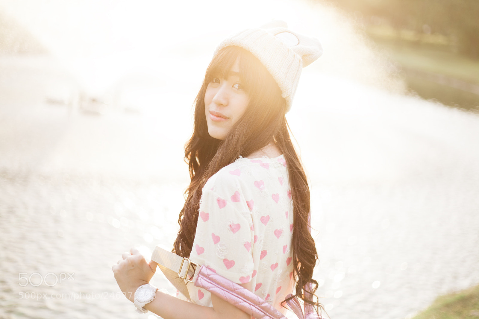 Canon EOS 5D sample photo. Beauty girl in korean photography