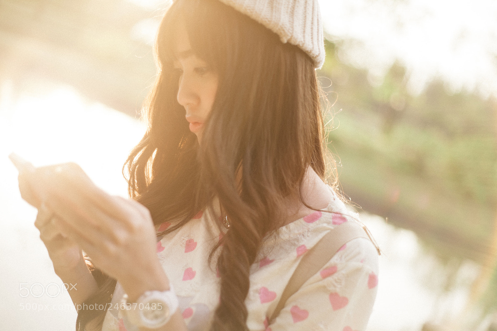 Canon EOS 5D sample photo. Beauty girl in korean photography