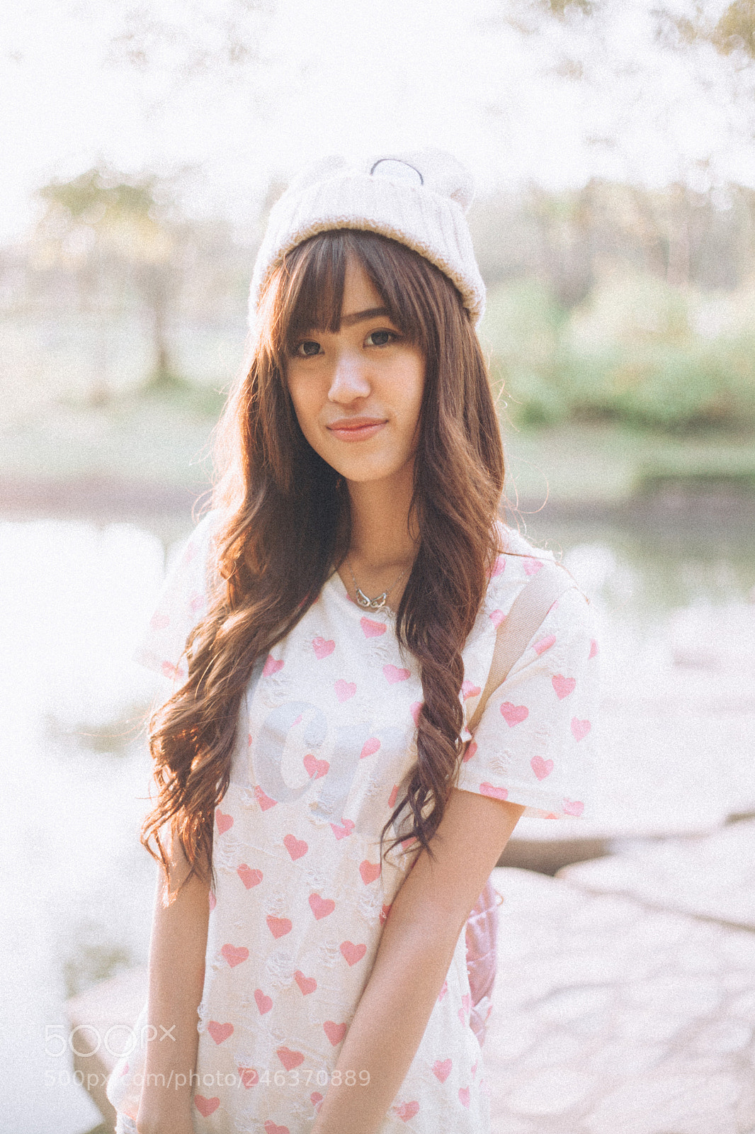 Canon EOS 5D sample photo. Beauty girl in korean photography