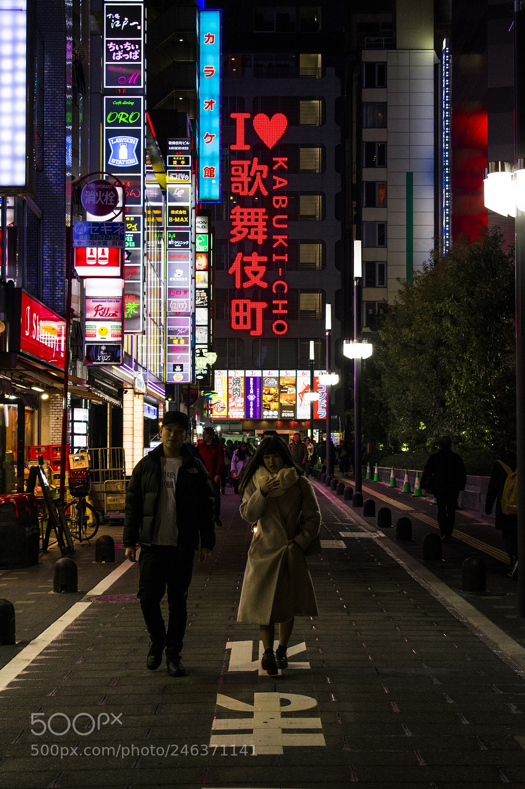 Nikon D3400 sample photo. I love kabukicho photography