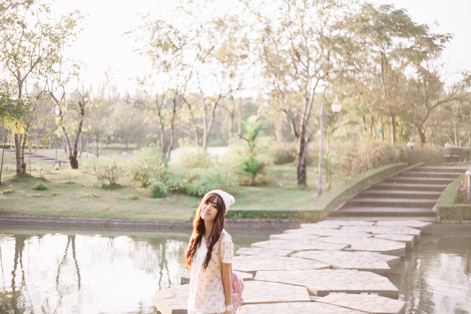 Canon EOS 5D sample photo. Beauty girl in korean photography