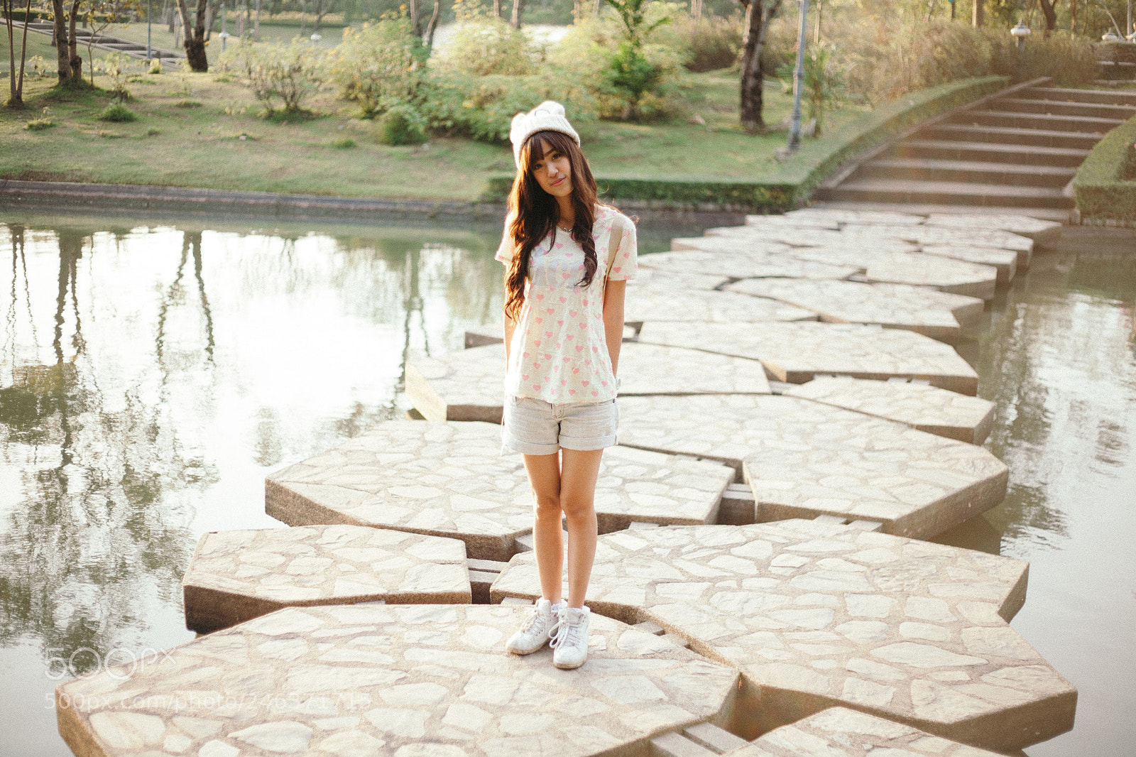 Canon EOS 5D sample photo. Beauty girl in korean photography