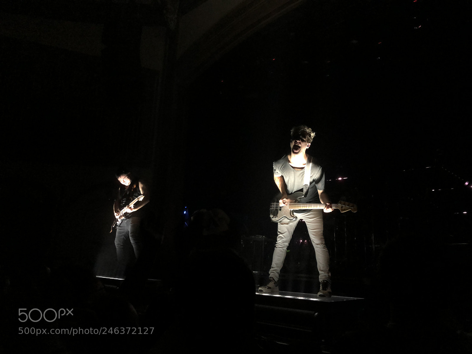 Apple iPhone X sample photo. Walk the moon at photography