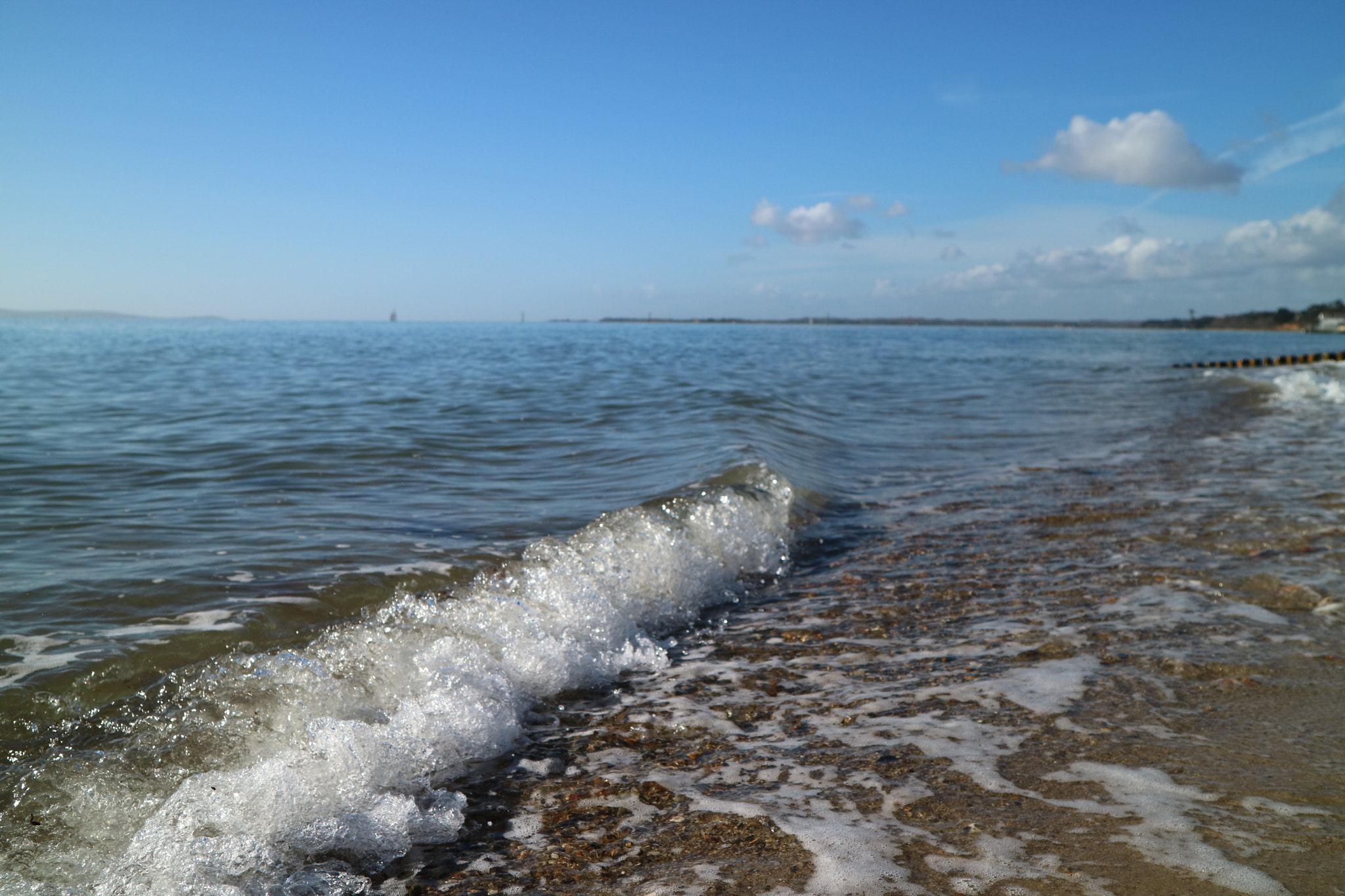Canon EOS M3 sample photo. Wave crash on the beach photography