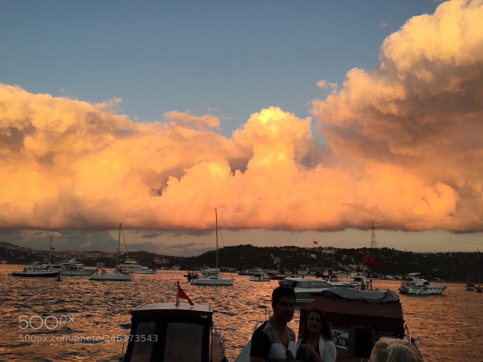 Apple iPhone 6 sample photo. Clouds at sunset photography