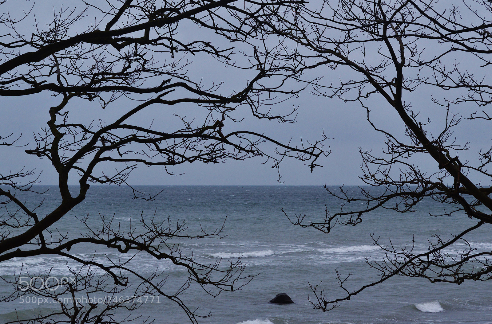 Nikon D3200 sample photo. Framed rock photography