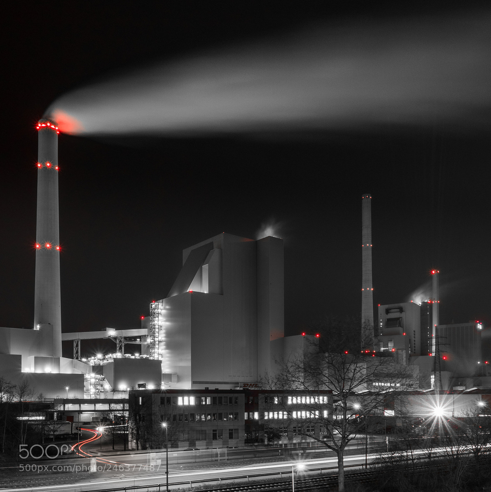 Olympus OM-D E-M1 Mark II sample photo. Kraftwerk mannheim #2 photography