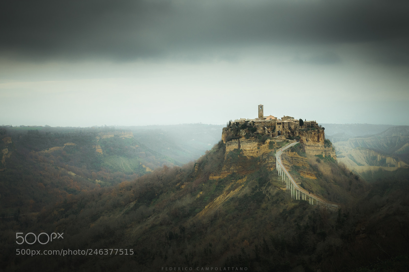 Nikon D7200 sample photo. Civita di bagnoregio photography