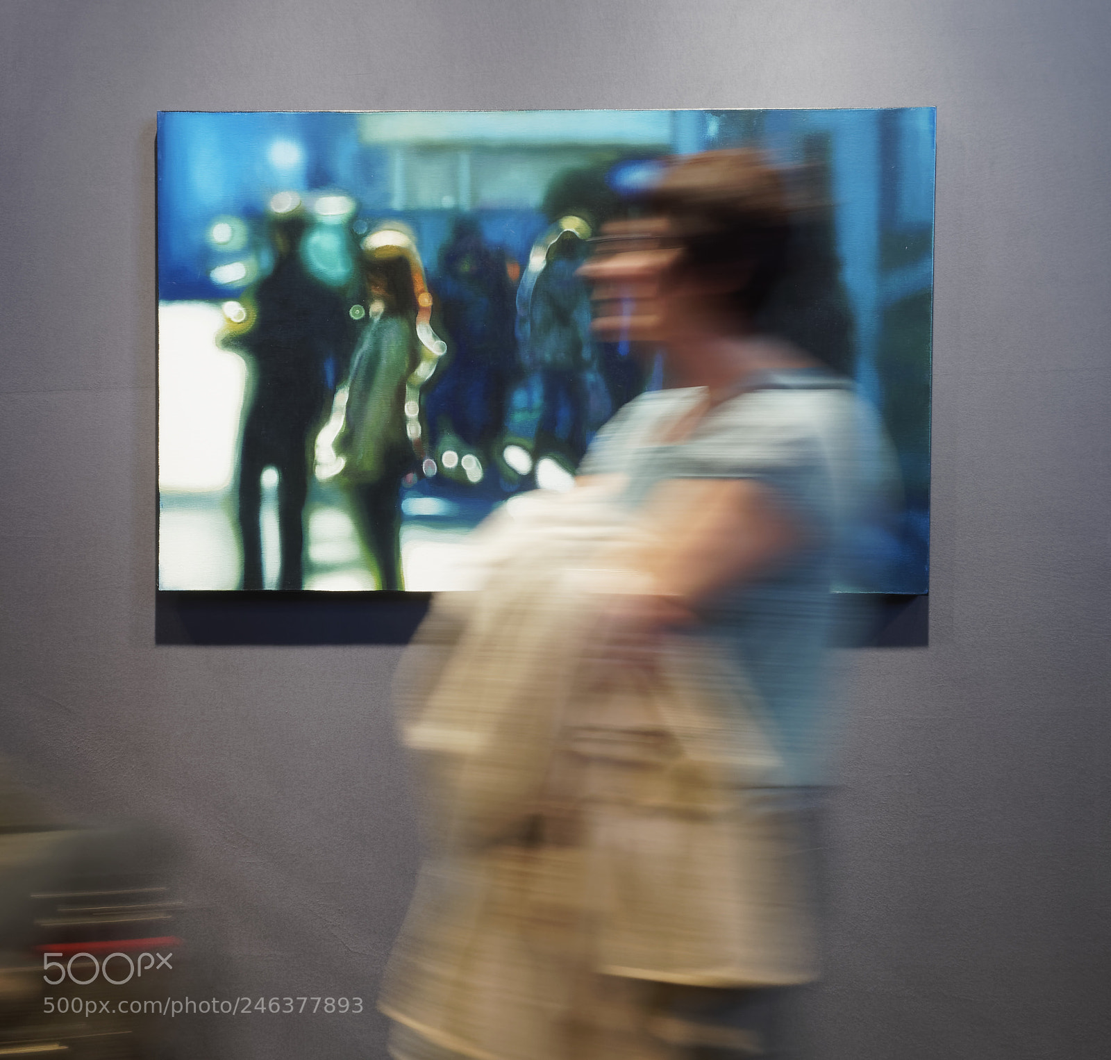 Olympus PEN-F sample photo. Add blurring to blurring photography