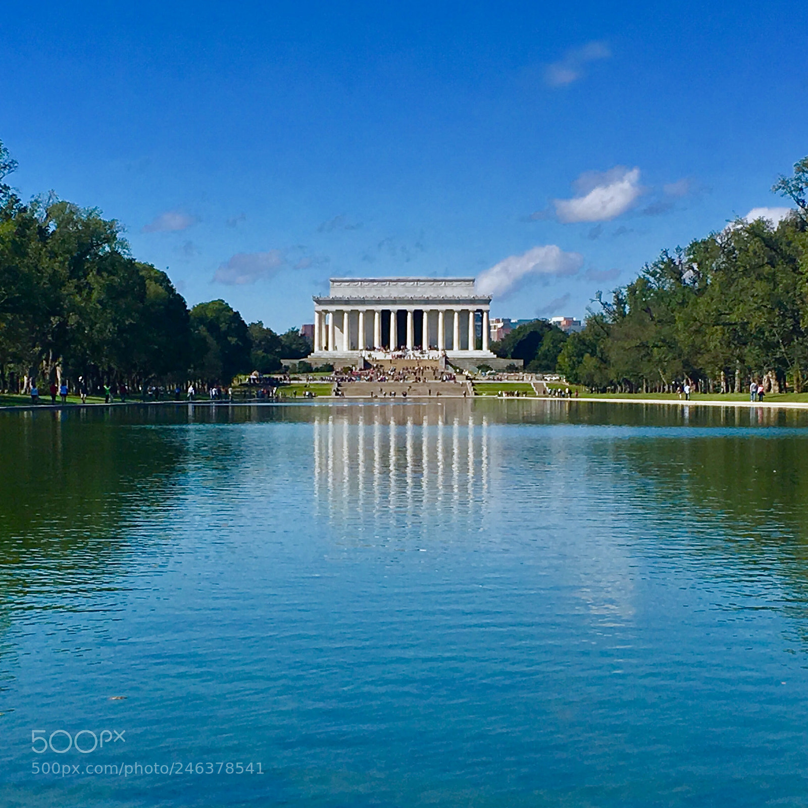 Apple iPhone 6s Plus sample photo. Lincoln memorial photography