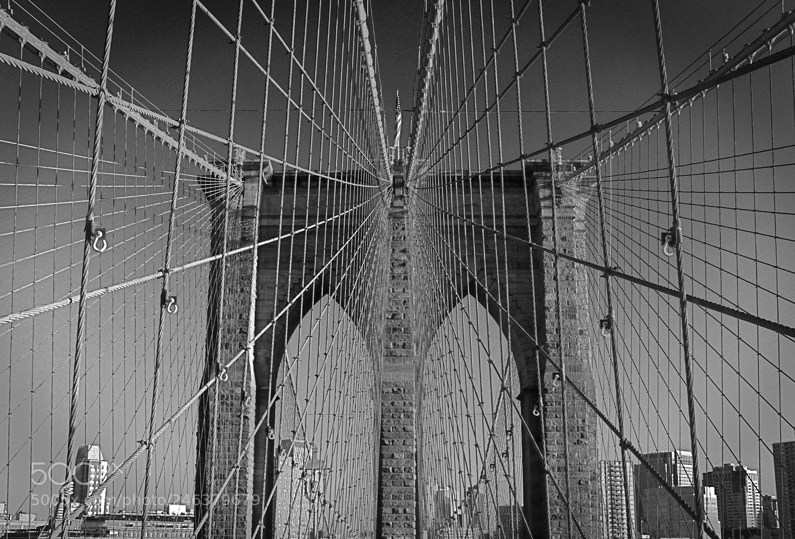 Canon EOS 7D sample photo. Brookyln bridge photography