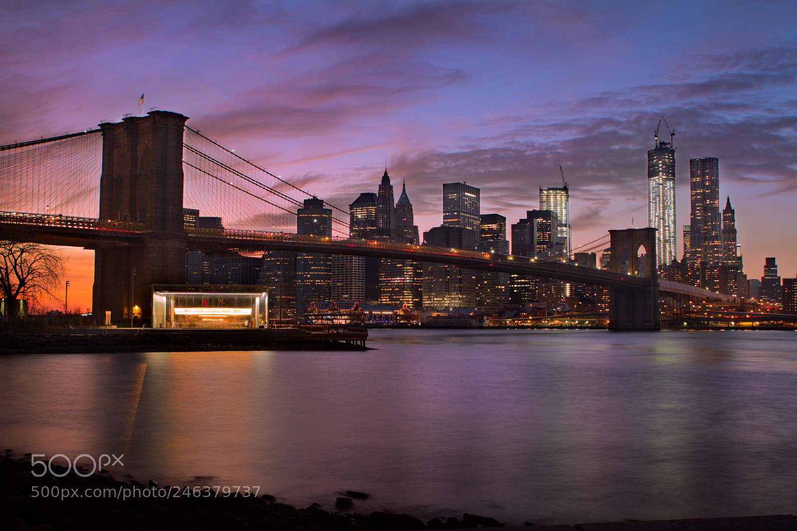 Canon EOS 7D sample photo. Brooklyn bridge photography