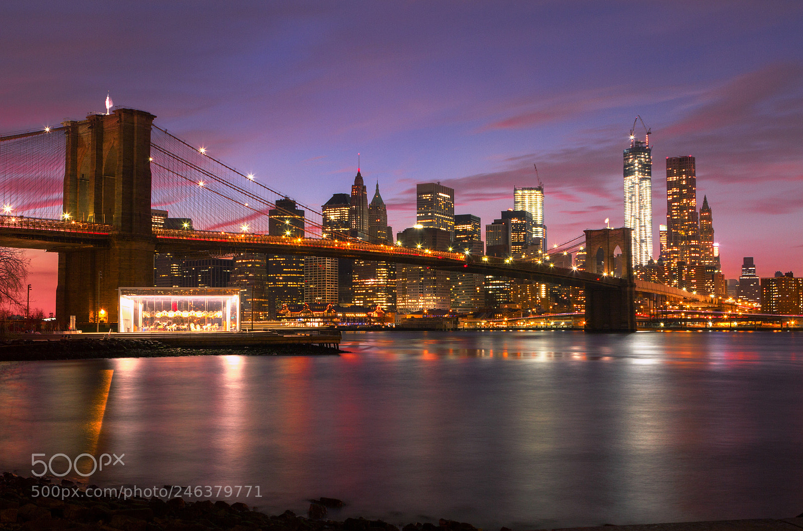 Canon EOS 7D sample photo. Brooklyn bridge photography