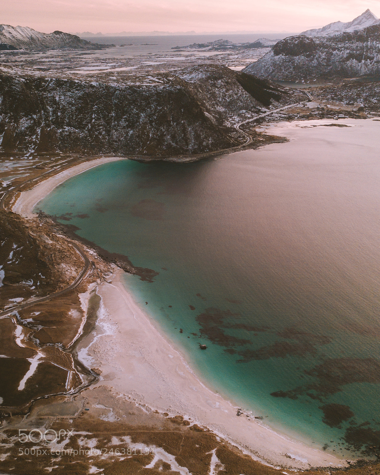 DJI FC220 sample photo. Endless views from mt photography
