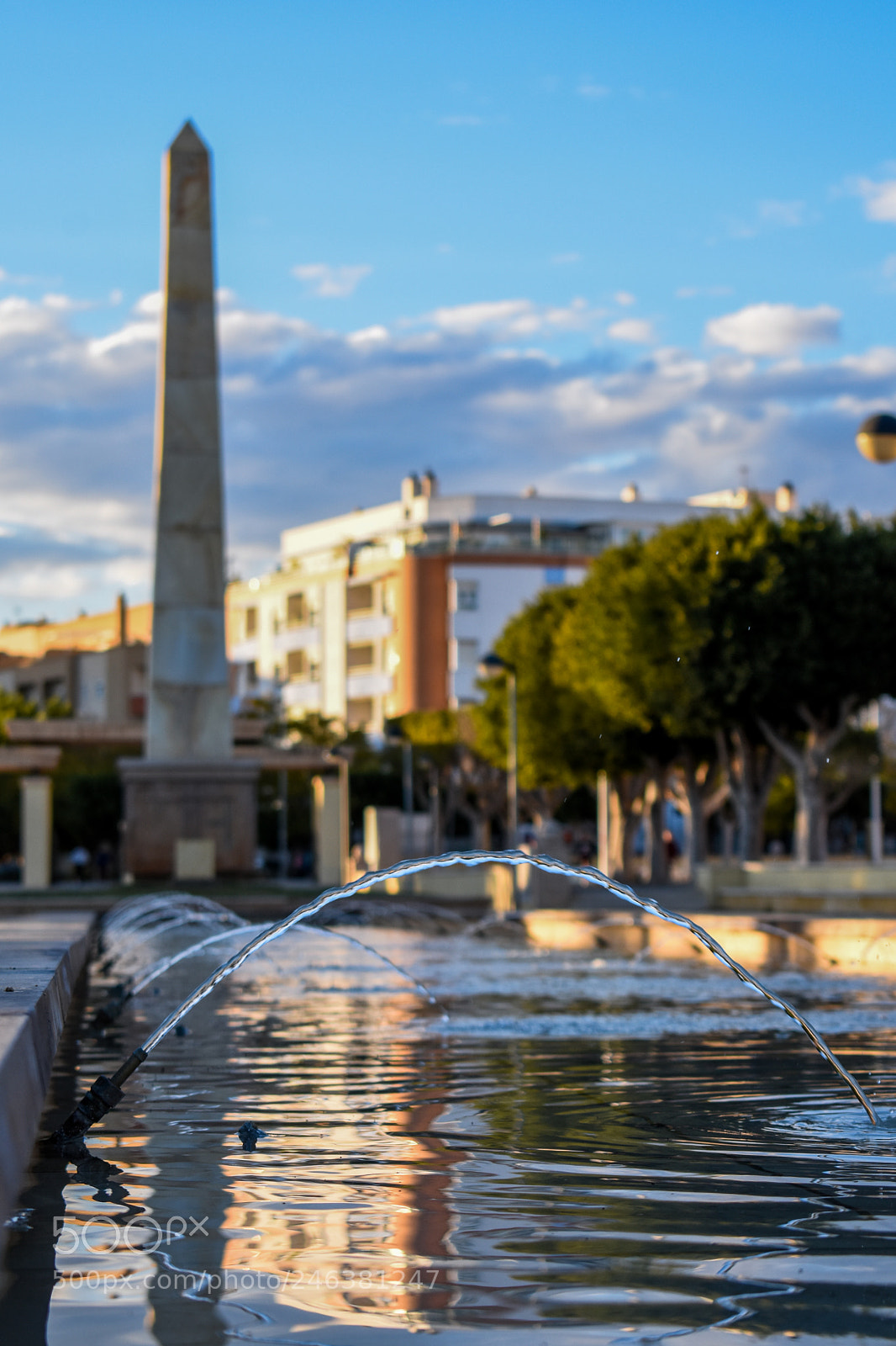 Nikon D3400 sample photo. Fountain photography