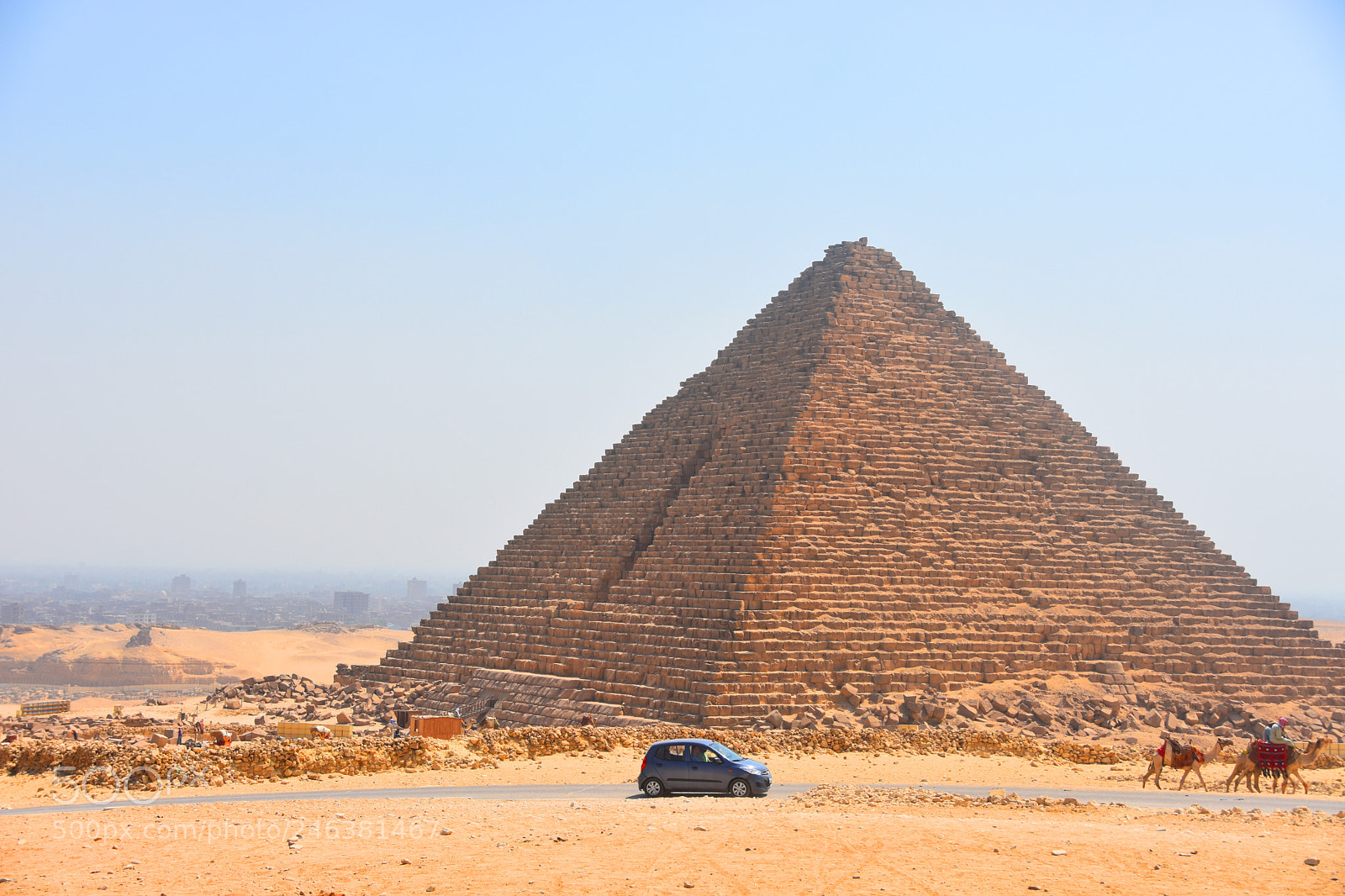 Nikon D7200 sample photo. Pyramid at cairo, egypt photography