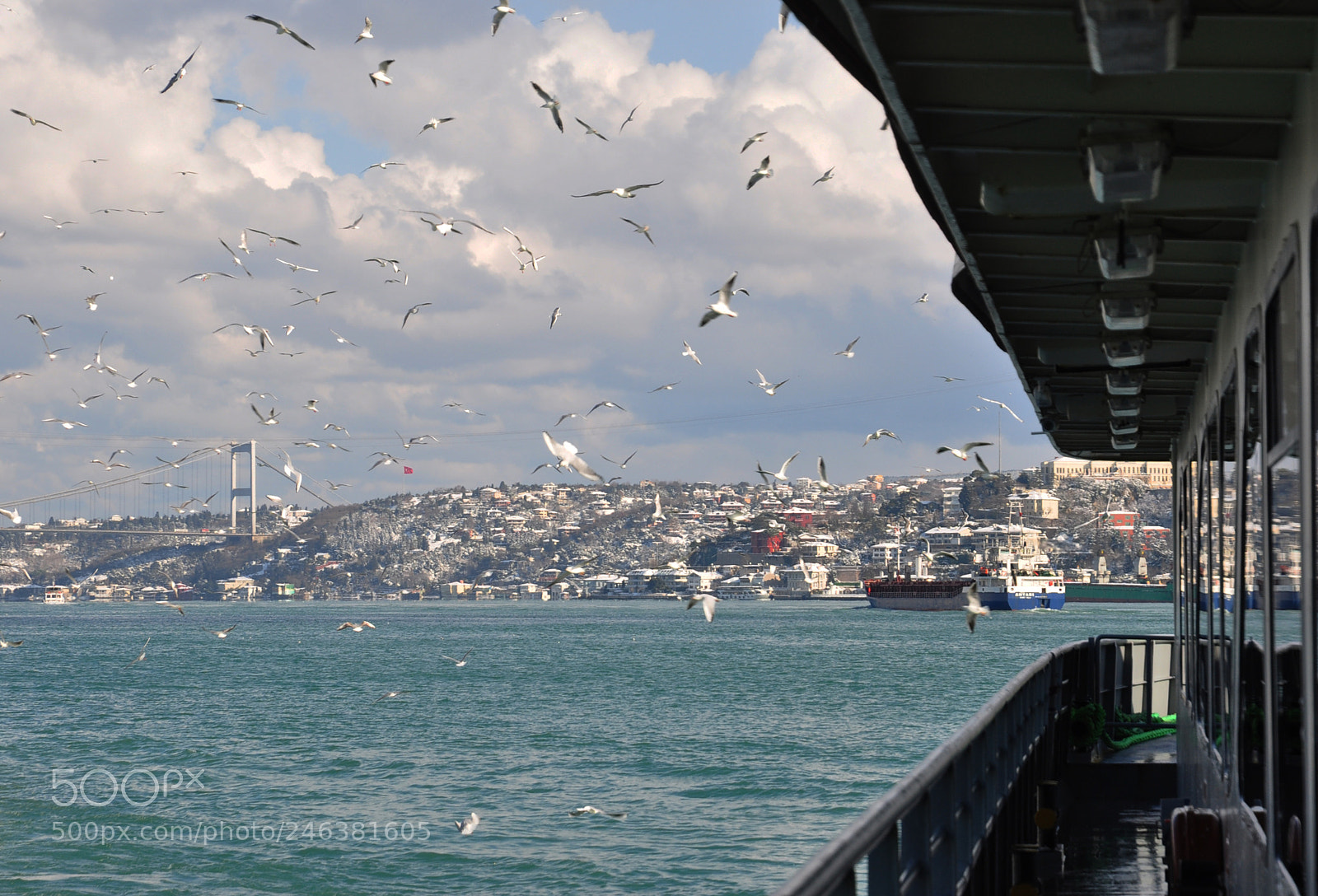 Nikon D90 sample photo. Morning of istanbul photography