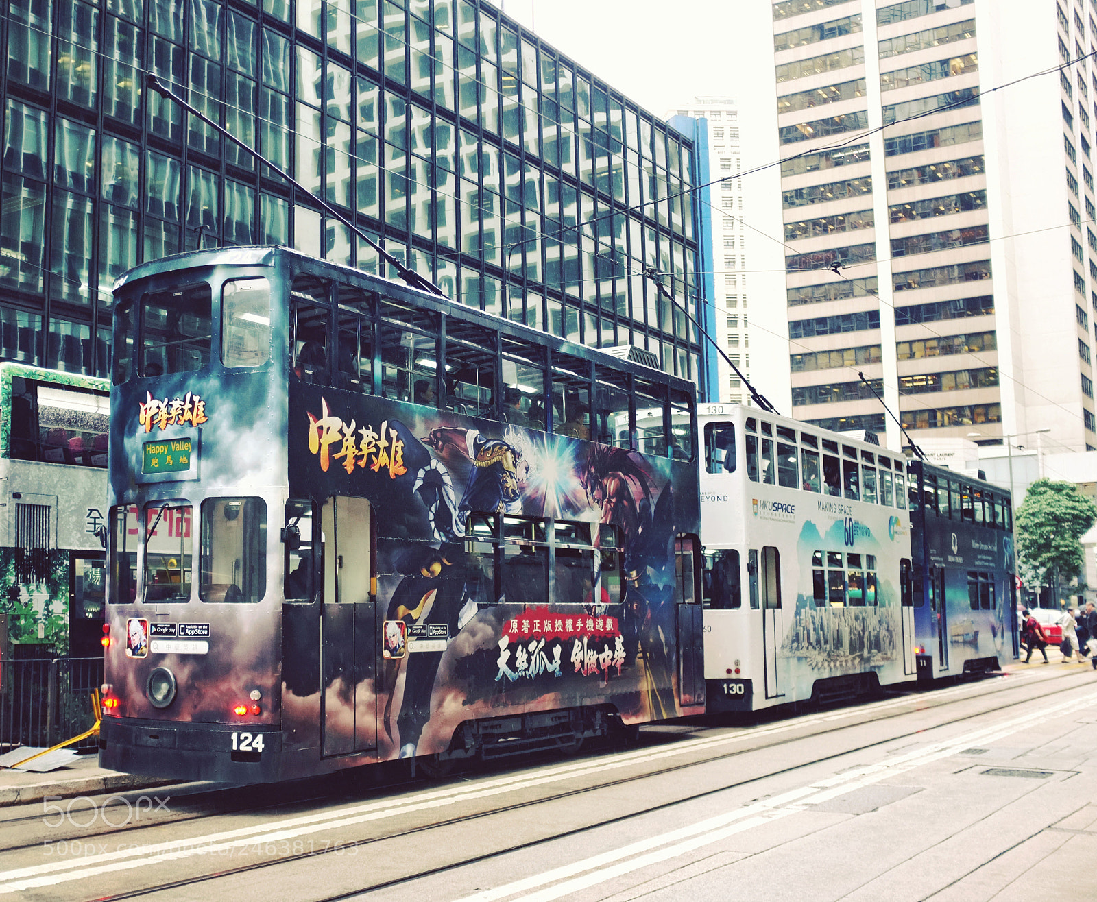 Fujifilm FinePix X100 sample photo. Hong kong tram in photography