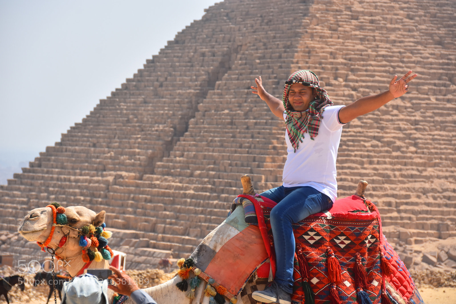 Nikon D7200 sample photo. Pyramid at cairo, egypt photography