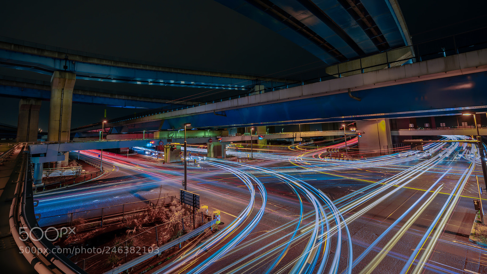 Sony a7 II sample photo. Light vortex photography
