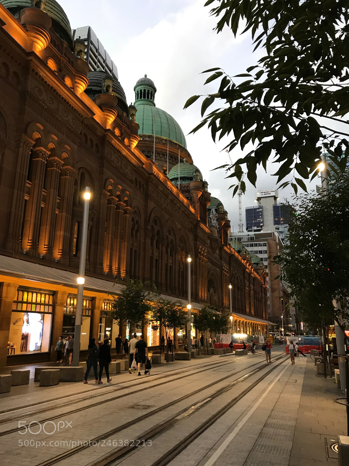 Apple iPhone 7 Plus sample photo. Qvb sydney australia photography