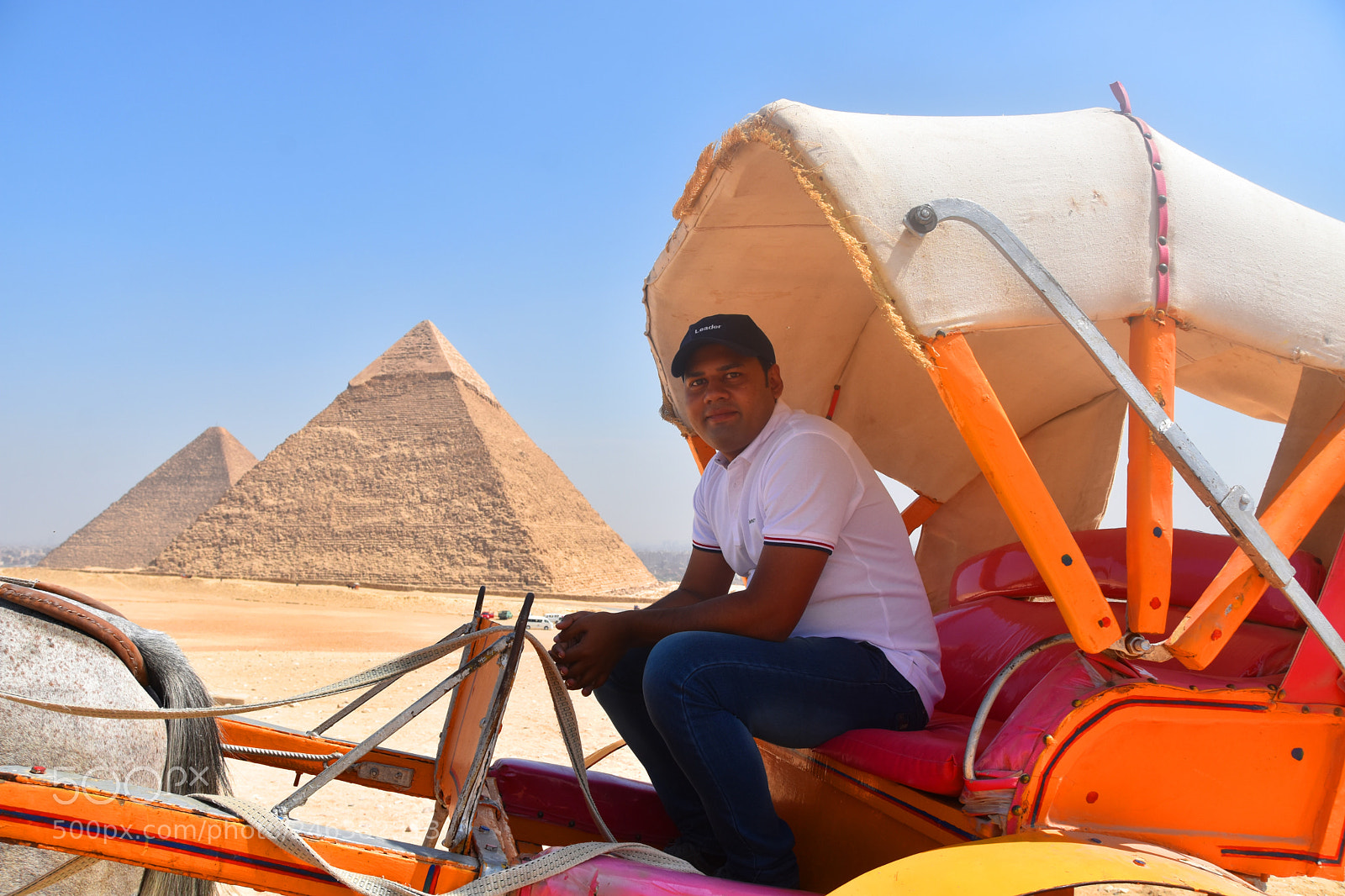 Nikon D7200 sample photo. Pyramid at cairo, egypt photography