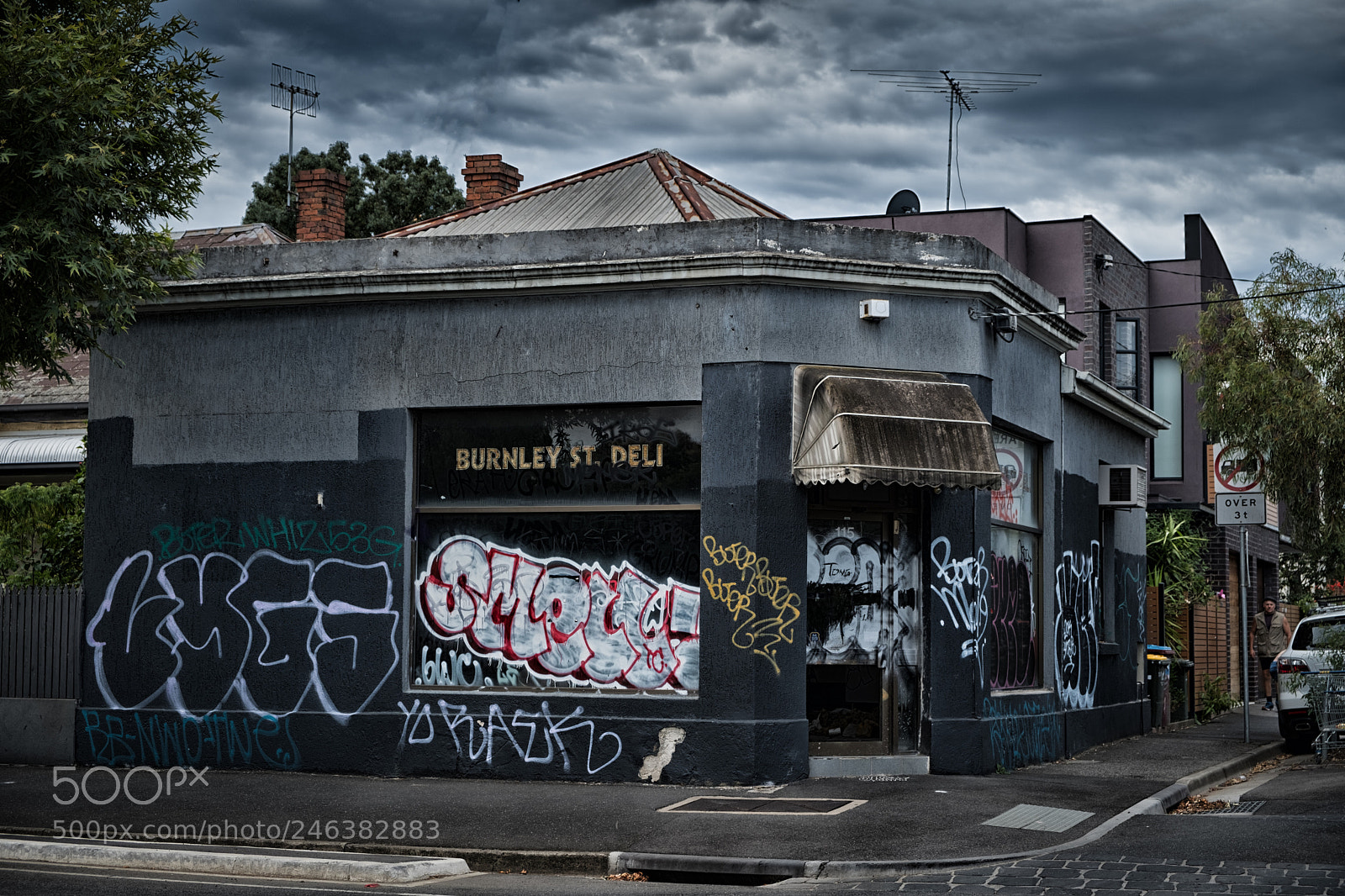 Fujifilm X-T2 sample photo. Burnley street deli photography