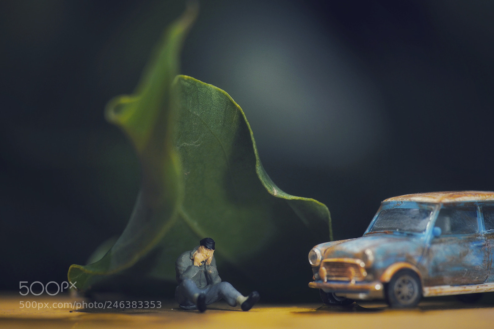 Olympus OM-D E-M1 sample photo. Miniature people photography