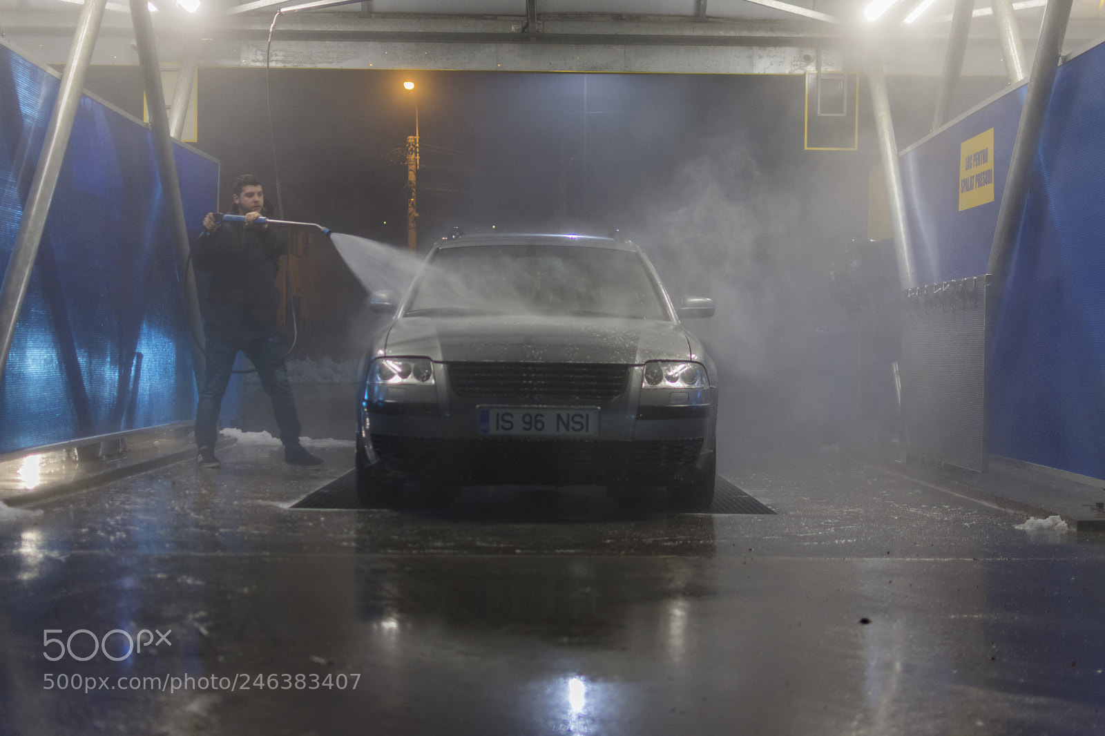 Nikon D7200 sample photo. Night wash photography