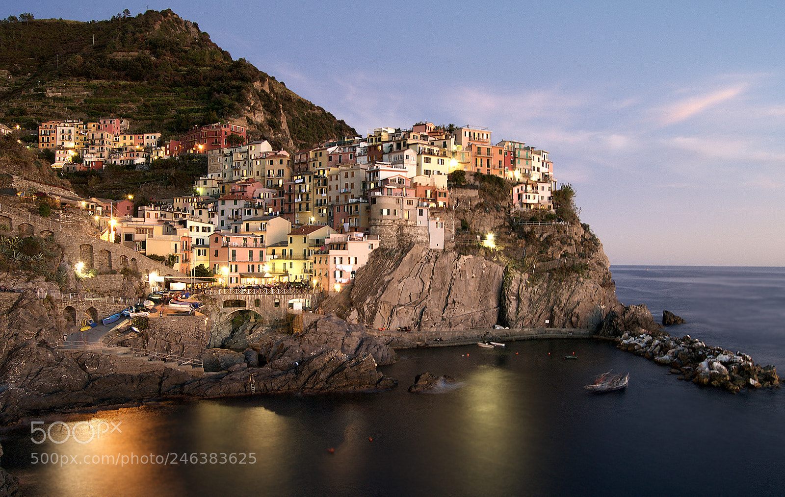 Nikon D3100 sample photo. Manarola photography