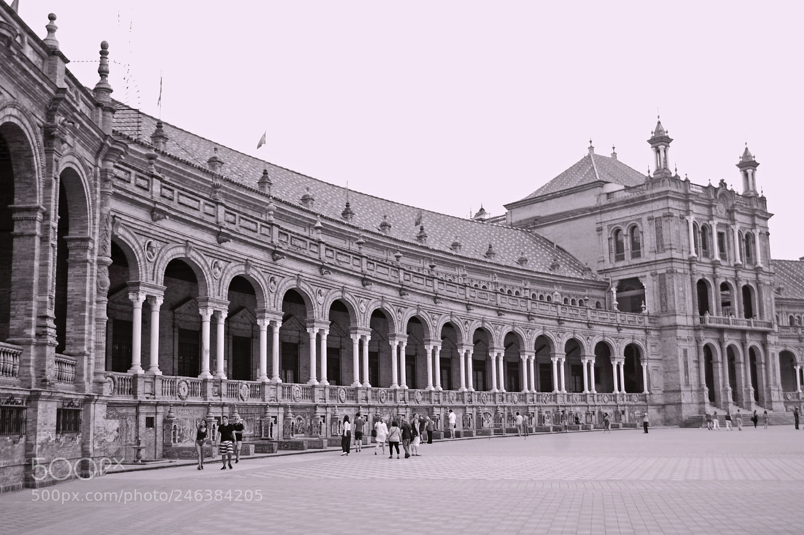 Nikon D40 sample photo. Plaza de espana photography