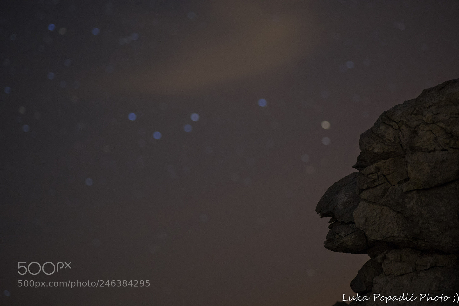 Pentax K-1 sample photo. Stone head photography