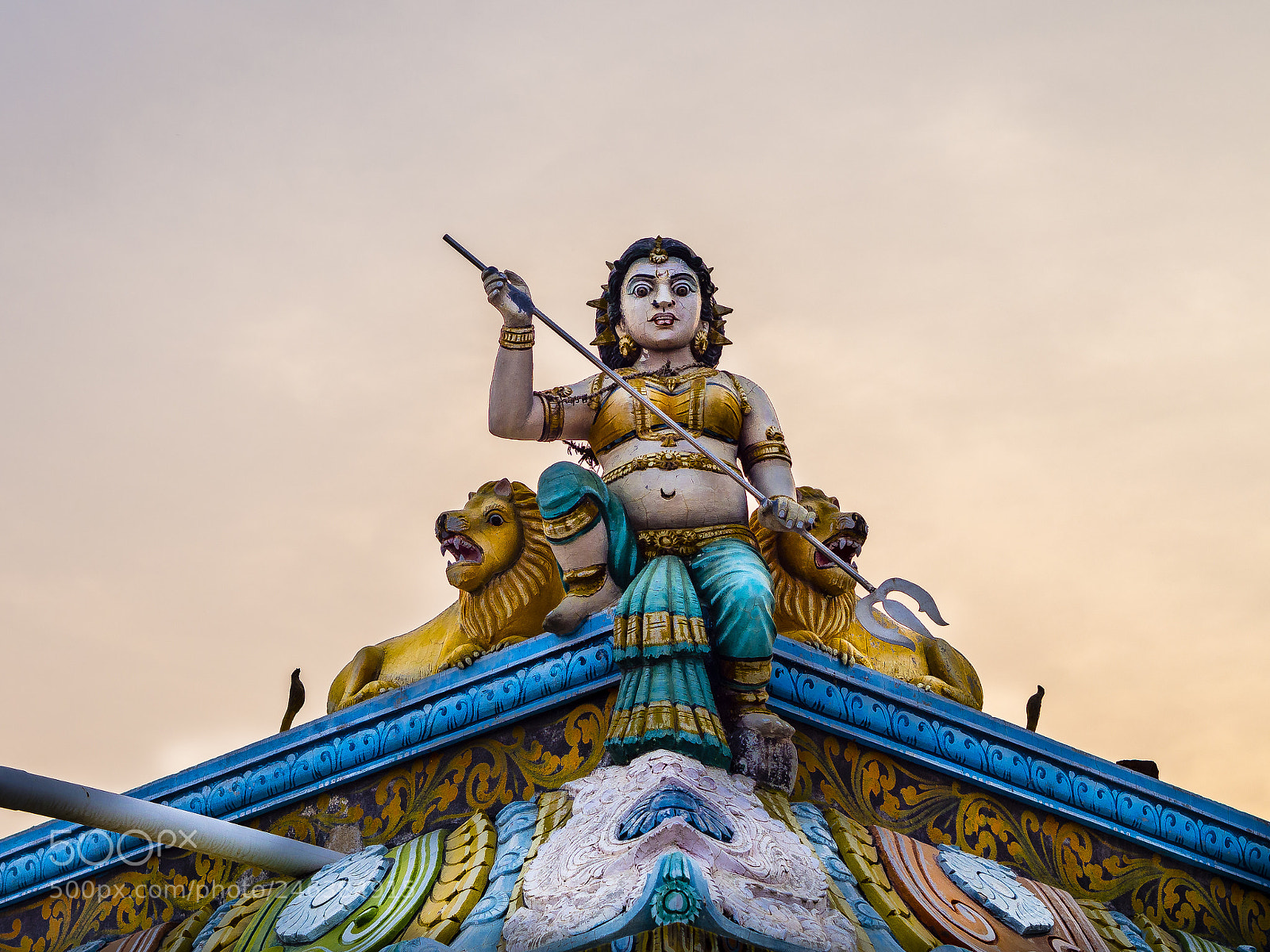 Olympus OM-D E-M10 II sample photo. Amman temple photography